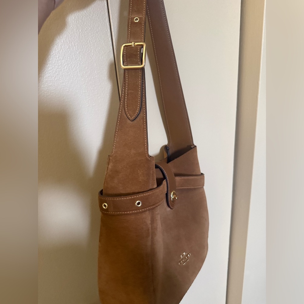 Coach Suede Sienna Hadley Crossbody - Picture 3 of 16